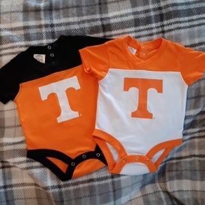 TN Vols Jersey onesies